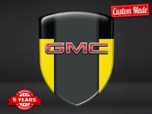 GMC 3D Autosticker Universal Hochwertig Professionell